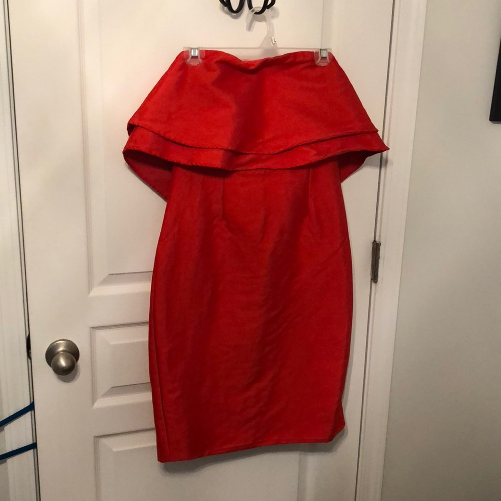 Red dress